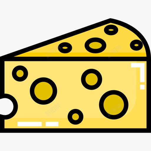 奶酪农业2原色图标svg_新图网 https://ixintu.com 农业2 原色 奶酪