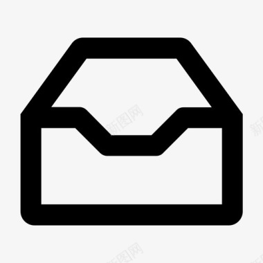 托盘电子邮件办公室和多种选择图标图标