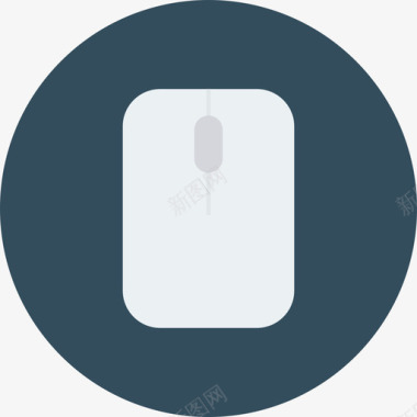 鼠标网页开发ul平面圆圆形图标图标