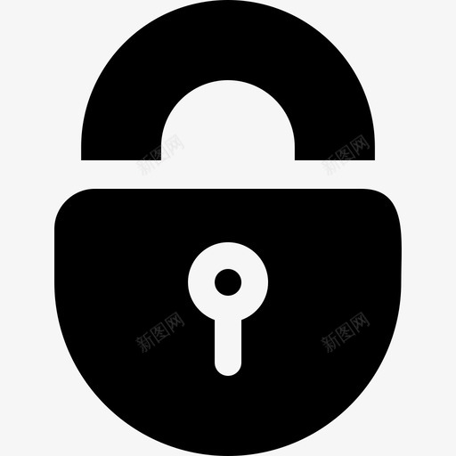 挂锁webessentials2填充图标svg_新图网 https://ixintu.com webessentials2 填充 挂锁