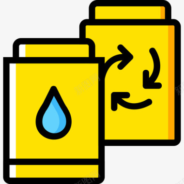 石油生态42黄色图标图标