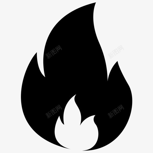 火焰燃烧灼热图标svg_新图网 https://ixintu.com 火焰 火焰雕文图标 灼热 燃烧