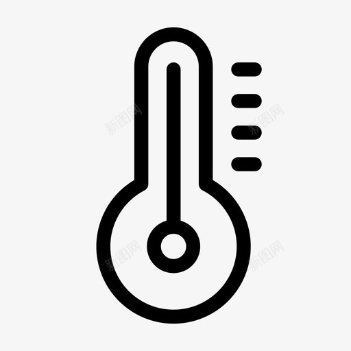 温度计量具药品图标svg_新图网 https://ixintu.com 保健 温度 温度计 药品 量具