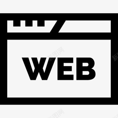 网络数字营销21线性图标图标