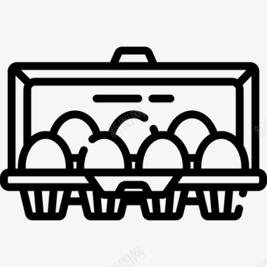 鸡蛋面包店16直系图标图标