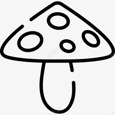 蘑菇万圣节42直系图标图标