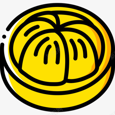 荔枝美食3黄色图标图标