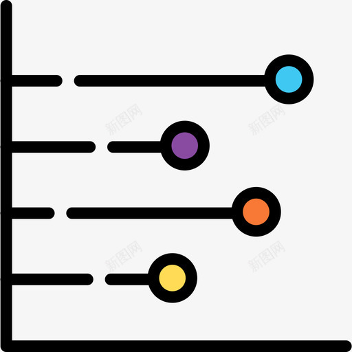 线图图表2线颜色图标svg_新图网 https://ixintu.com 图表2 线图 线颜色