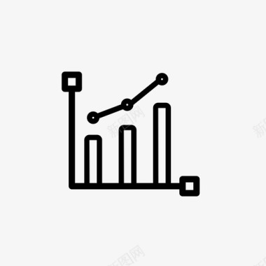 文件图表业务和营销集4图标图标