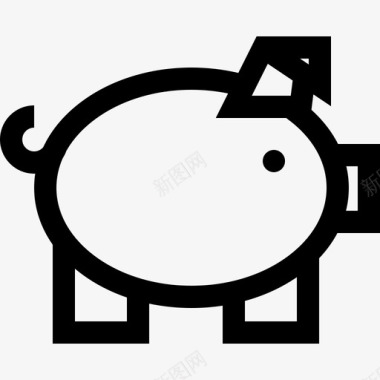 猪养殖17直系图标图标