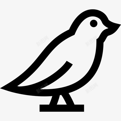 鸟类自然18直系图标svg_新图网 https://ixintu.com 直系 自然18 鸟类