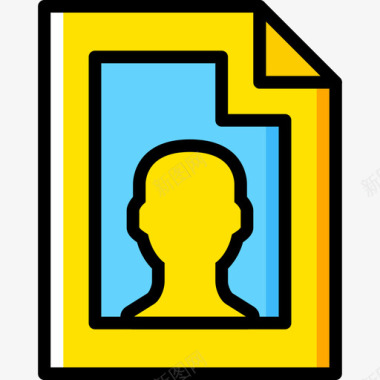 用户配置文件开发25黄色图标图标