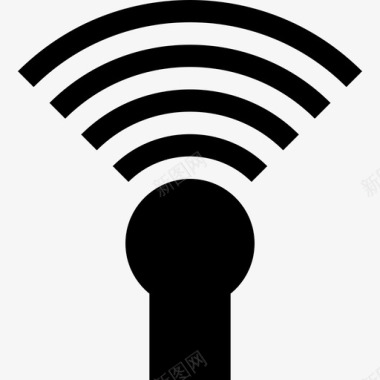 Wifi互联网安全9已填充图标图标