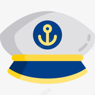船长海豹3号扁平图标图标