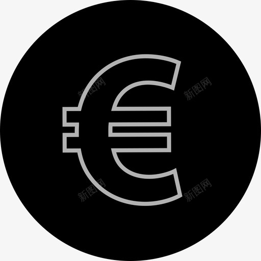 硬币银行金融单位图标svg_新图网 https://ixintu.com 单位 硬币 银行金融