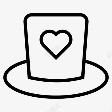 帽子侦探爱情图标图标