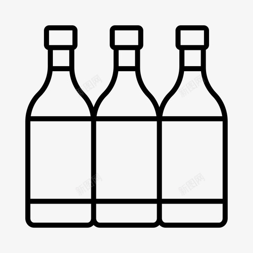 酒瓶酒窖门鉴赏家图标svg_新图网 https://ixintu.com 酒瓶 酒窖门 酿酒厂 鉴赏家