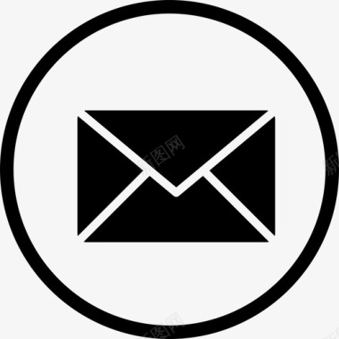 邮箱认证-带圈图标