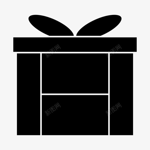 礼物奖励营销图标svg_新图网 https://ixintu.com ios 奖励 广告 礼物 网页设计字形 营销