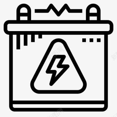 电池电子能源图标图标