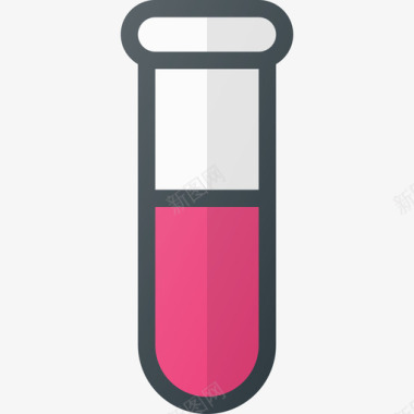 试管医疗保健4线性颜色图标图标
