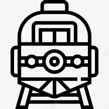 列车铁路4直线图标图标