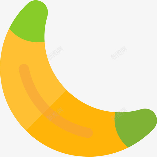 香蕉超市13扁平图标svg_新图网 https://ixintu.com 扁平 超市13 香蕉