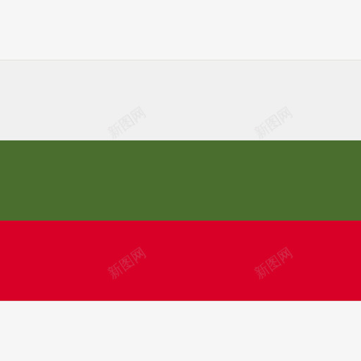 保加利亚长方形国家简单旗图标svg_新图网 https://ixintu.com 保加利亚 长方形国家简单旗