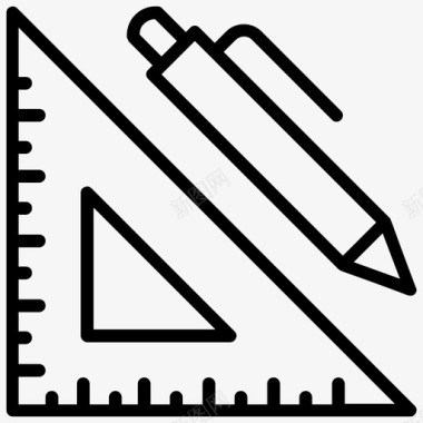 工具计算机图形学平面艺术图标图标