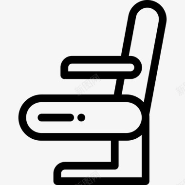椅子电影5直线图标图标
