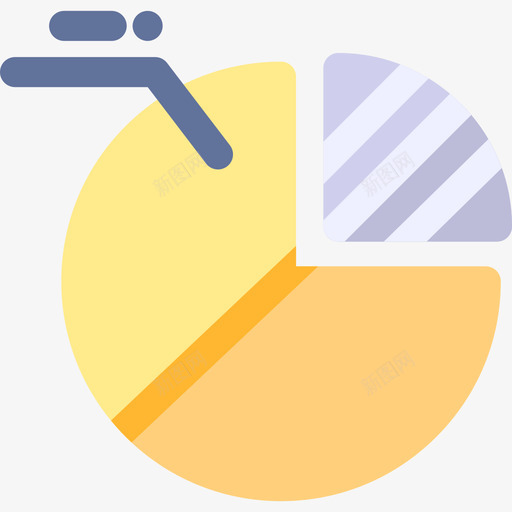 饼图seo36扁平图标svg_新图网 https://ixintu.com seo36 扁平 饼图