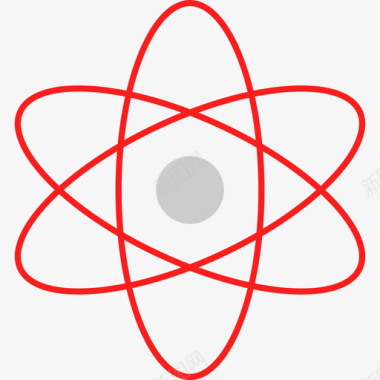 原子能源环境4平坦图标图标