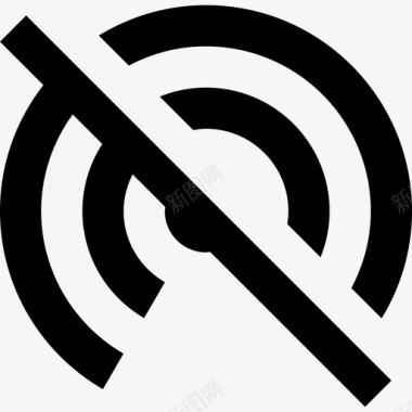 Wifi通讯70单色图标图标