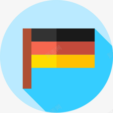 德国啤酒节12平淡图标图标