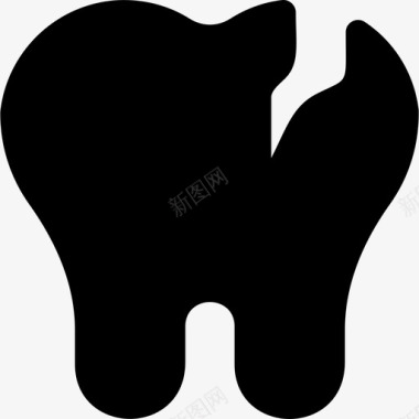牙齿牙科护理12填充图标图标