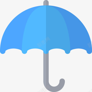 雨伞英格兰扁平图标图标