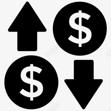 美元汇率美元兑换外汇图标图标