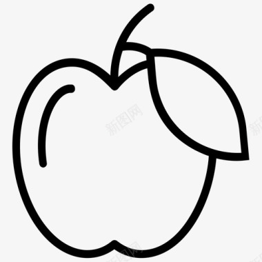 苹果苹果水果食物图标图标