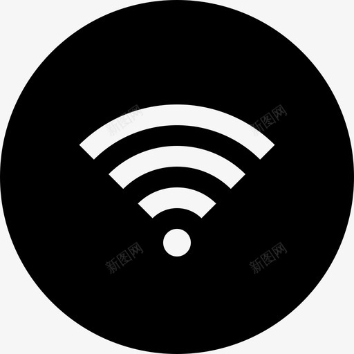 Wifi旅行40已填充图标svg_新图网 https://ixintu.com Wifi 已填充 旅行40