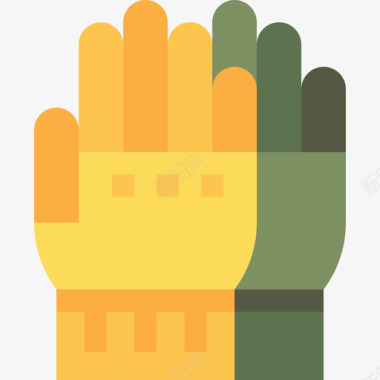 手套农用8扁平图标图标