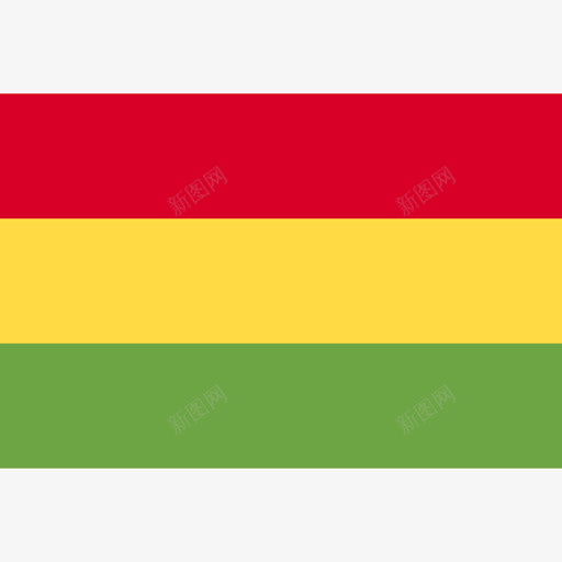 玻利维亚长方形国家简旗图标svg_新图网 https://ixintu.com 玻利维亚 长方形国家简旗