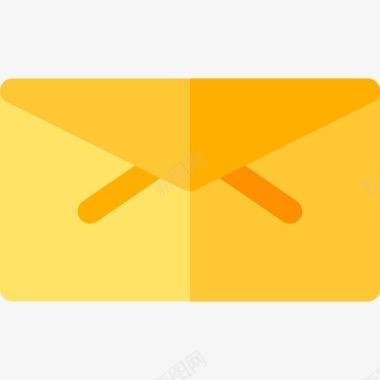 电子邮件android应用程序7平面图标图标