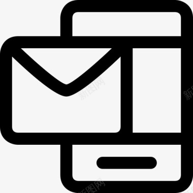 短信息邮件移动图标图标