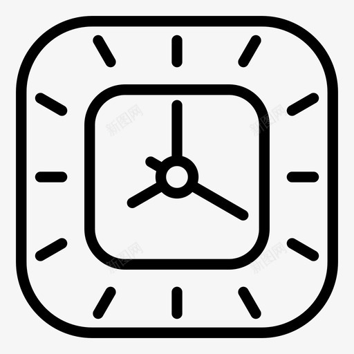 时钟年龄持续时间图标svg_新图网 https://ixintu.com 年龄 手表 持续时间 教育电话 时钟 时间
