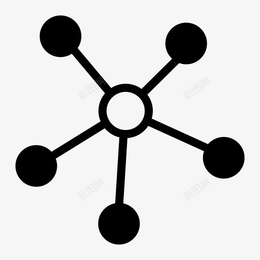 共享细胞诊断图标svg_新图网 https://ixintu.com 健康标志 共享 医院 护理 病毒 细胞 诊断