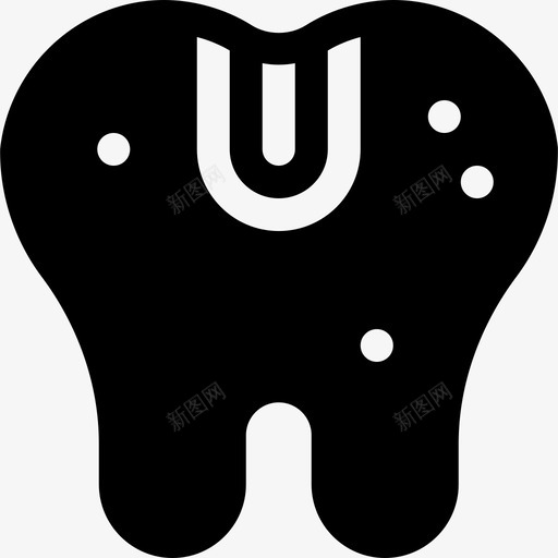 牙齿牙科护理12填充图标svg_新图网 https://ixintu.com 填充 牙科护理12 牙齿