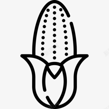 玉米感恩节17直系图标图标