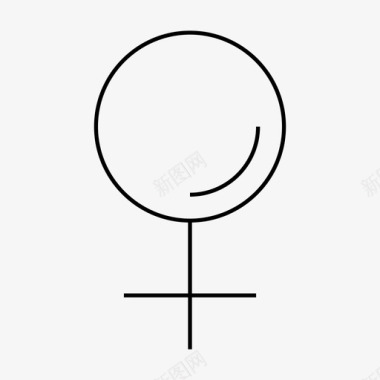 女性性别种类图标图标