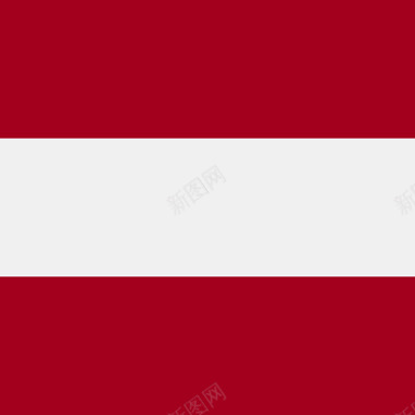 拉脱维亚方形国家简单旗帜图标图标