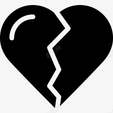 破碎的心爱情浪漫3充实图标图标